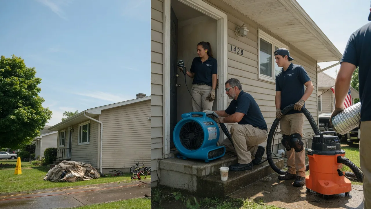 Water Damage Restoration in Benson, IL near me